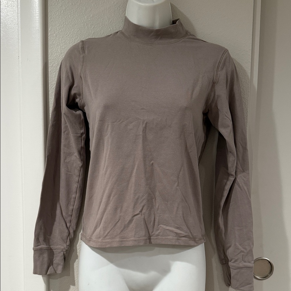 Yogalicious Long Sleeve Top - Taupe